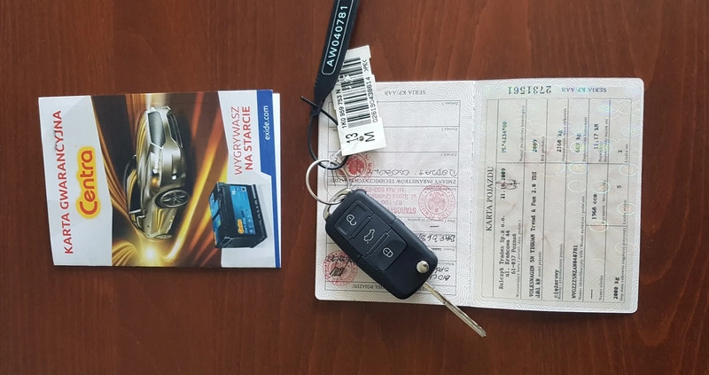 Volkswagen Tiguan cena 22800 przebieg: 416000, rok produkcji 2009 z Suwałki małe 191